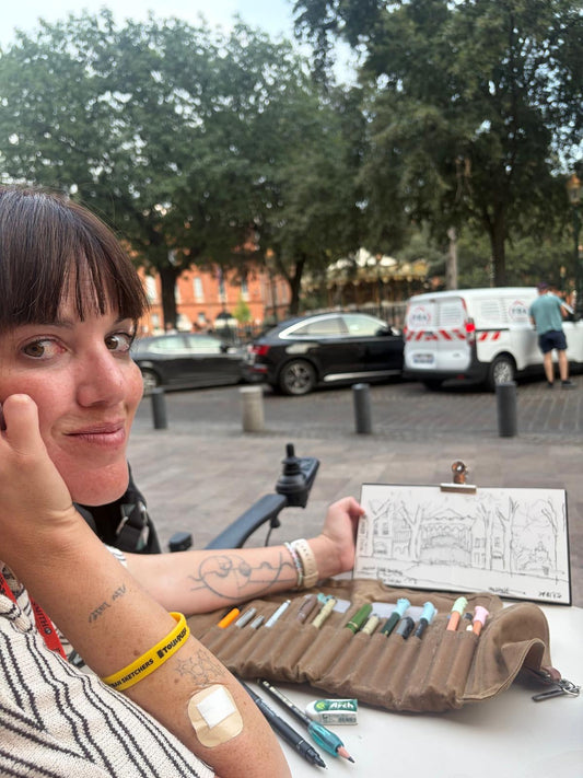 El descubrimiento del dibujo urbano